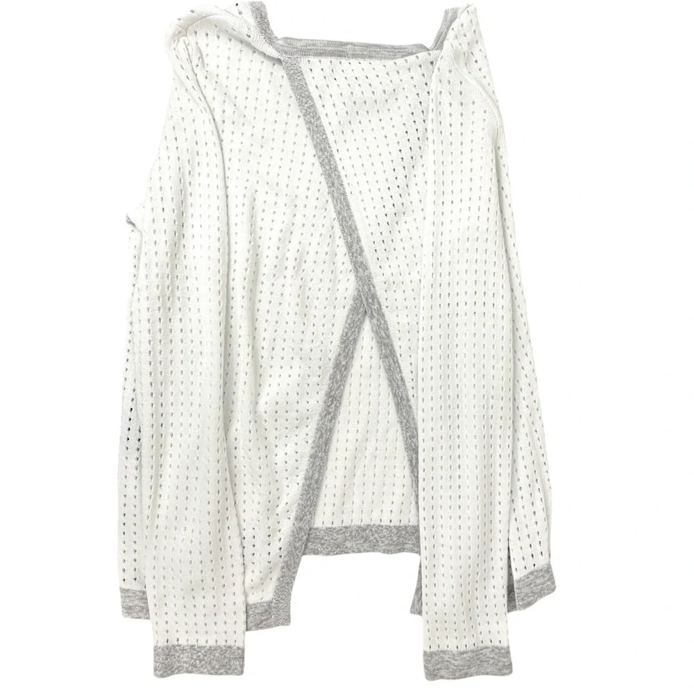 rag & bone White and Gray Long Sleeve Top - Picture 6 of 10